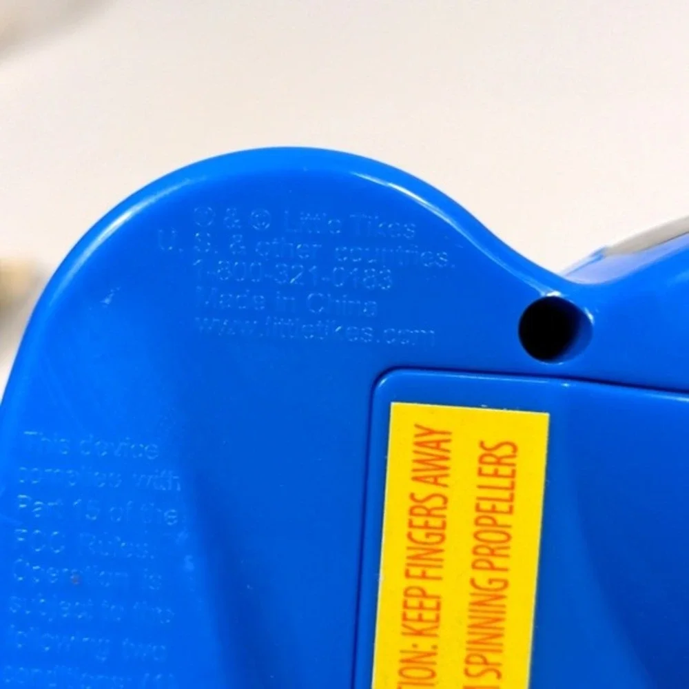 Little Tikes My First Flyer RC Helicopter Blue Remote Control Only 641732‎ Works